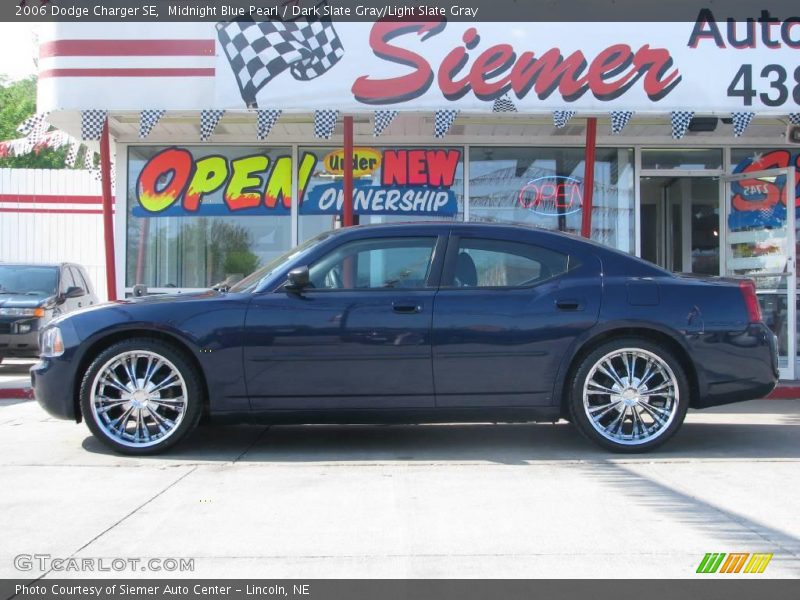 Midnight Blue Pearl / Dark Slate Gray/Light Slate Gray 2006 Dodge Charger SE