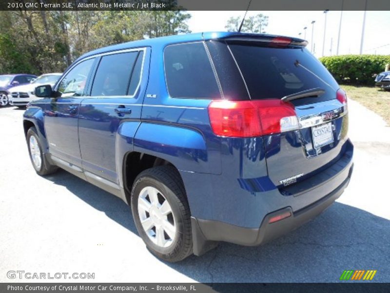 Atlantic Blue Metallic / Jet Black 2010 GMC Terrain SLE