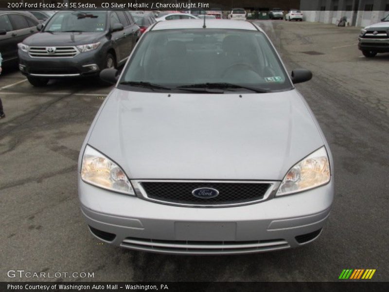CD Silver Metallic / Charcoal/Light Flint 2007 Ford Focus ZX4 SE Sedan