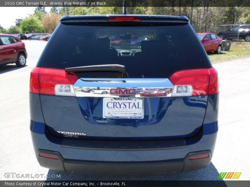 Atlantic Blue Metallic / Jet Black 2010 GMC Terrain SLE