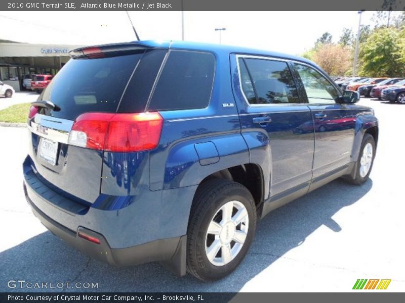 Atlantic Blue Metallic / Jet Black 2010 GMC Terrain SLE