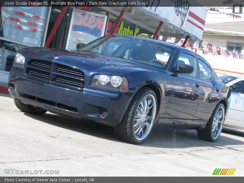 Midnight Blue Pearl / Dark Slate Gray/Light Slate Gray 2006 Dodge Charger SE