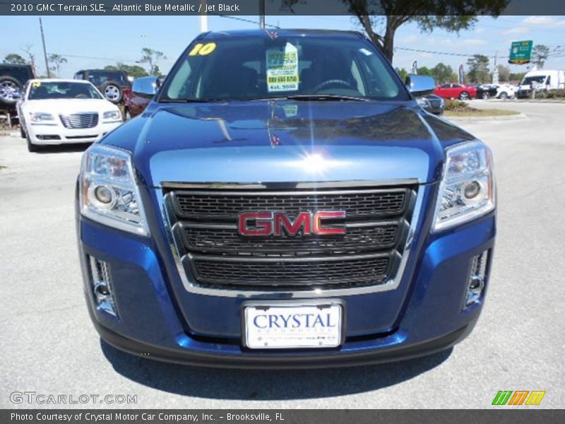Atlantic Blue Metallic / Jet Black 2010 GMC Terrain SLE
