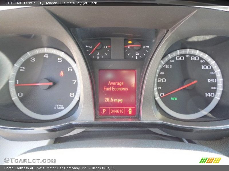 Atlantic Blue Metallic / Jet Black 2010 GMC Terrain SLE