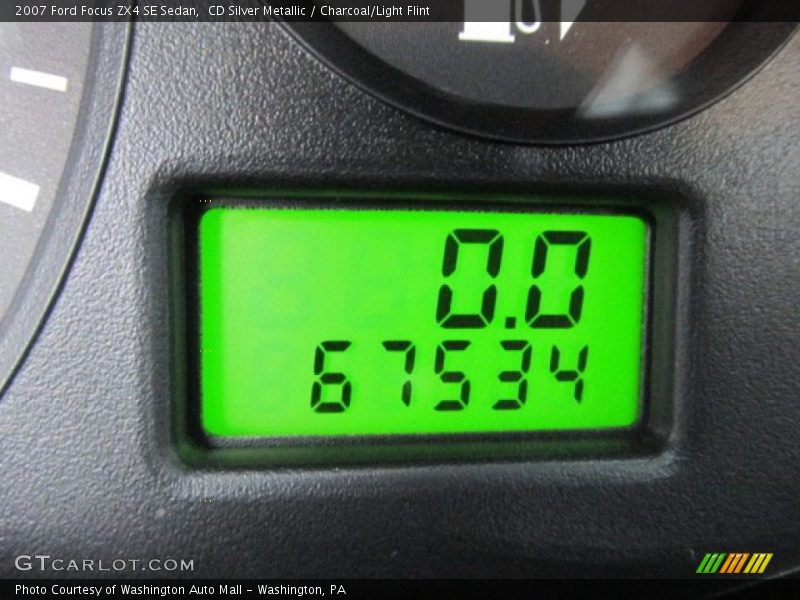CD Silver Metallic / Charcoal/Light Flint 2007 Ford Focus ZX4 SE Sedan