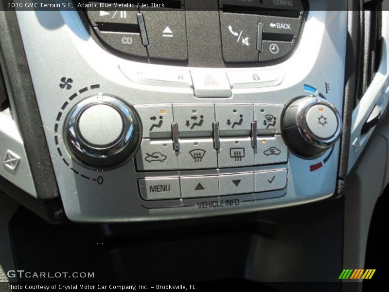 Atlantic Blue Metallic / Jet Black 2010 GMC Terrain SLE