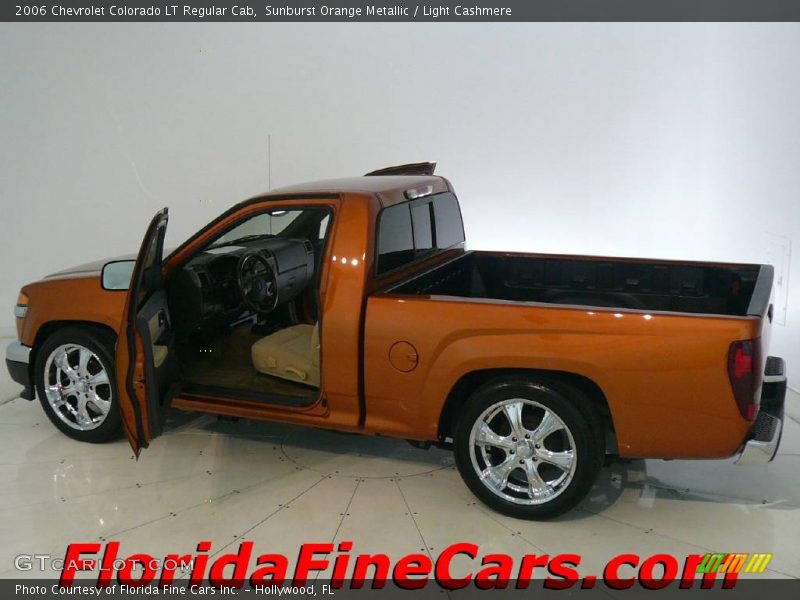 Sunburst Orange Metallic / Light Cashmere 2006 Chevrolet Colorado LT Regular Cab