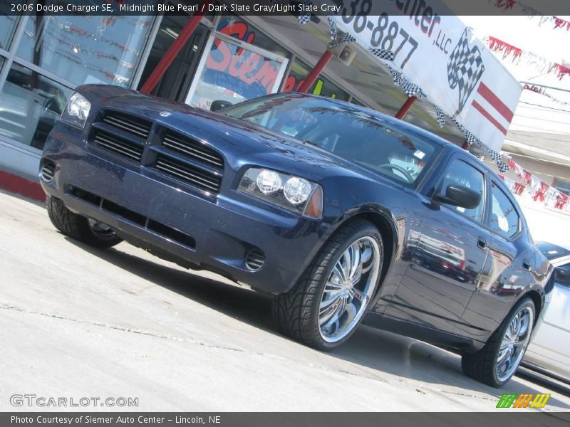 Midnight Blue Pearl / Dark Slate Gray/Light Slate Gray 2006 Dodge Charger SE