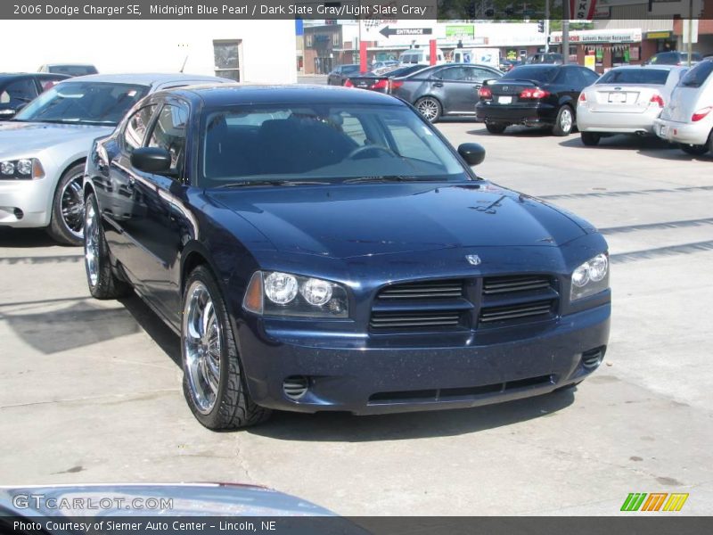 Midnight Blue Pearl / Dark Slate Gray/Light Slate Gray 2006 Dodge Charger SE