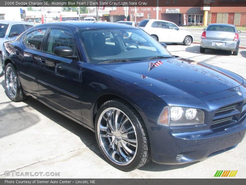 Midnight Blue Pearl / Dark Slate Gray/Light Slate Gray 2006 Dodge Charger SE