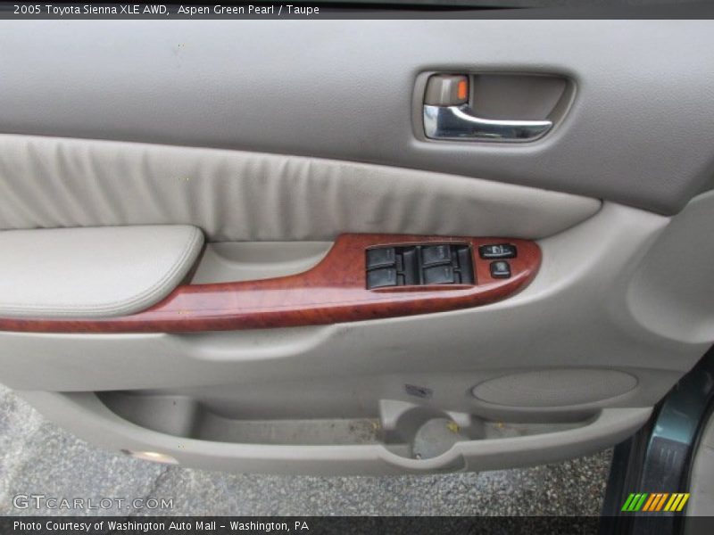 Aspen Green Pearl / Taupe 2005 Toyota Sienna XLE AWD