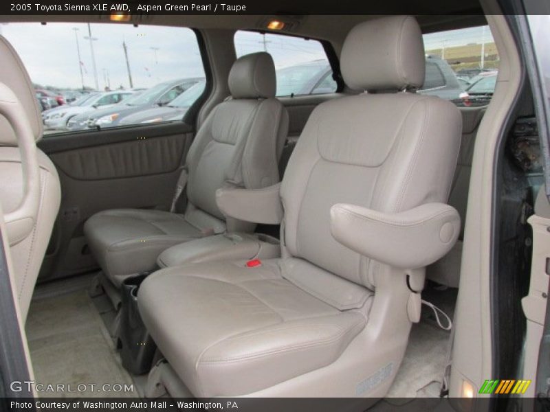 Aspen Green Pearl / Taupe 2005 Toyota Sienna XLE AWD