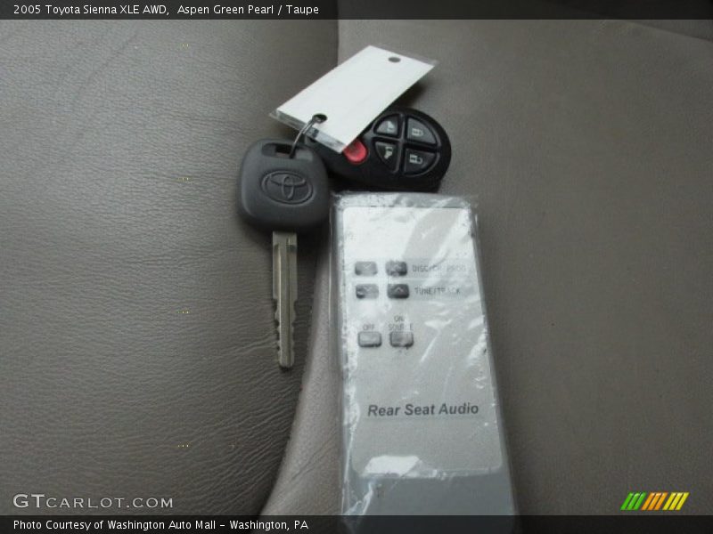 Aspen Green Pearl / Taupe 2005 Toyota Sienna XLE AWD