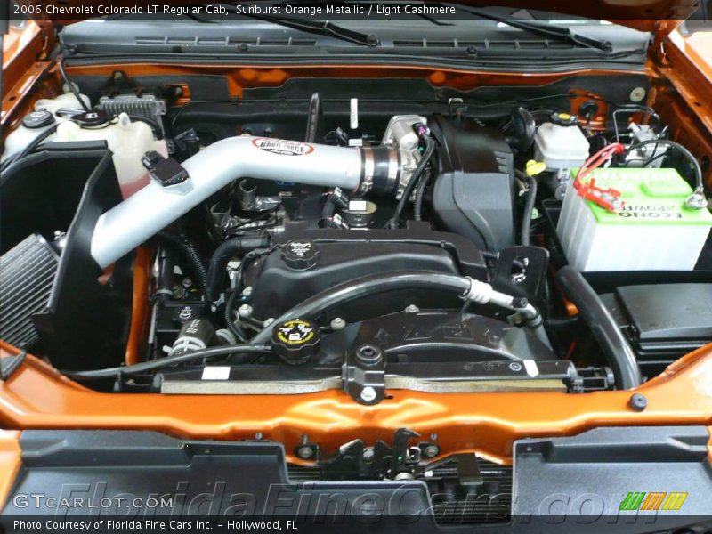Sunburst Orange Metallic / Light Cashmere 2006 Chevrolet Colorado LT Regular Cab