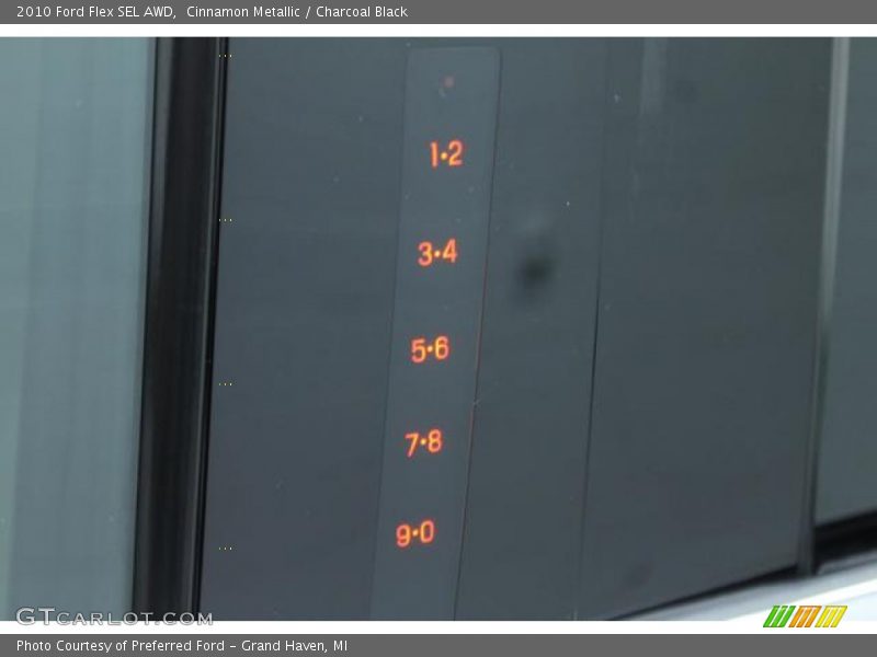Cinnamon Metallic / Charcoal Black 2010 Ford Flex SEL AWD