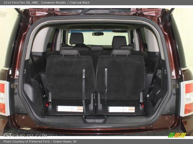 Cinnamon Metallic / Charcoal Black 2010 Ford Flex SEL AWD
