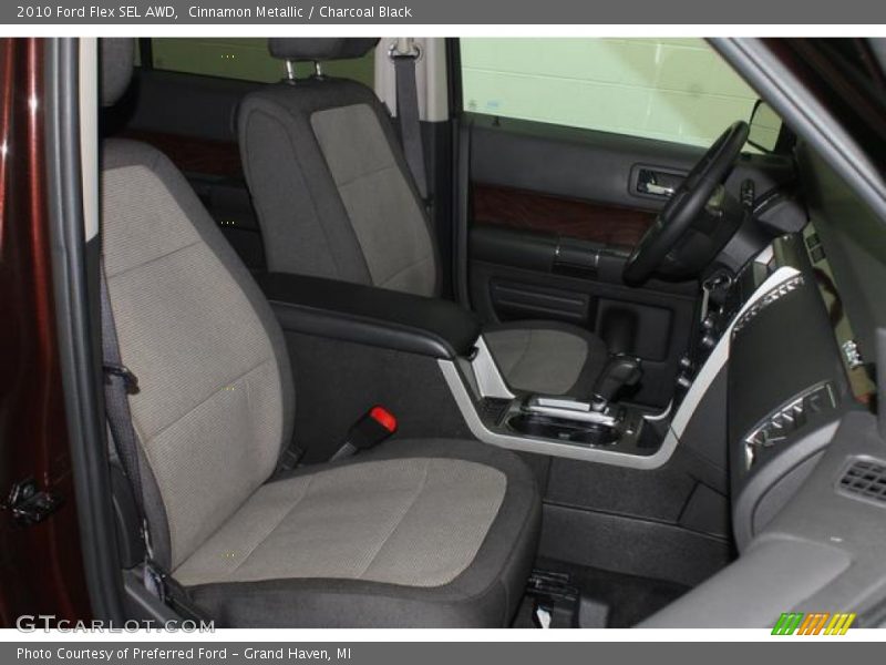 Cinnamon Metallic / Charcoal Black 2010 Ford Flex SEL AWD