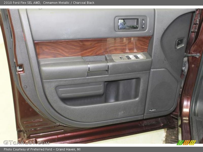 Cinnamon Metallic / Charcoal Black 2010 Ford Flex SEL AWD