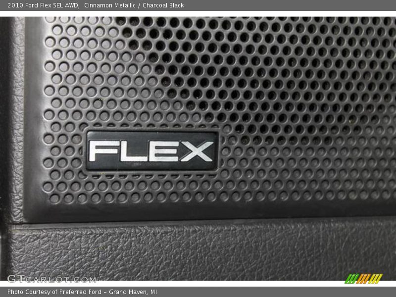 Cinnamon Metallic / Charcoal Black 2010 Ford Flex SEL AWD