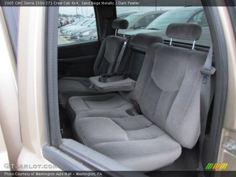 Sand Beige Metallic / Dark Pewter 2005 GMC Sierra 1500 Z71 Crew Cab 4x4