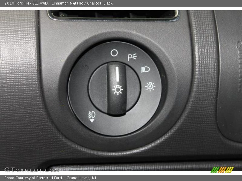 Cinnamon Metallic / Charcoal Black 2010 Ford Flex SEL AWD