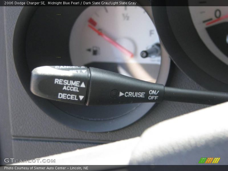 Midnight Blue Pearl / Dark Slate Gray/Light Slate Gray 2006 Dodge Charger SE