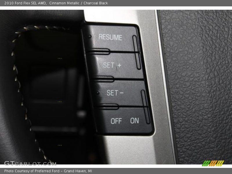 Cinnamon Metallic / Charcoal Black 2010 Ford Flex SEL AWD