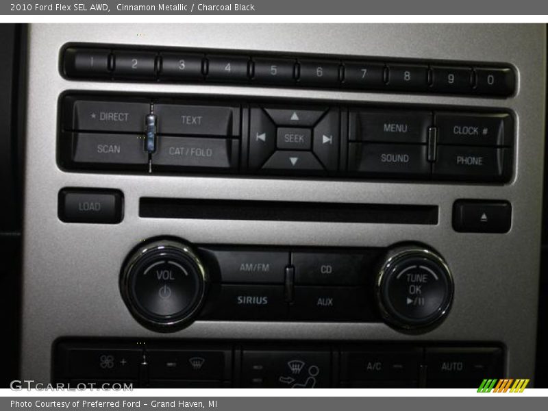Cinnamon Metallic / Charcoal Black 2010 Ford Flex SEL AWD