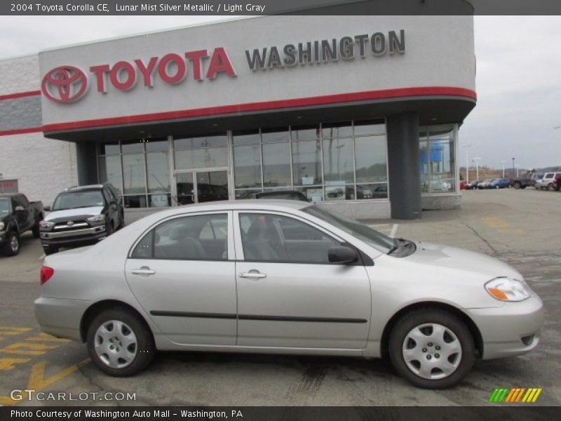 Lunar Mist Silver Metallic / Light Gray 2004 Toyota Corolla CE