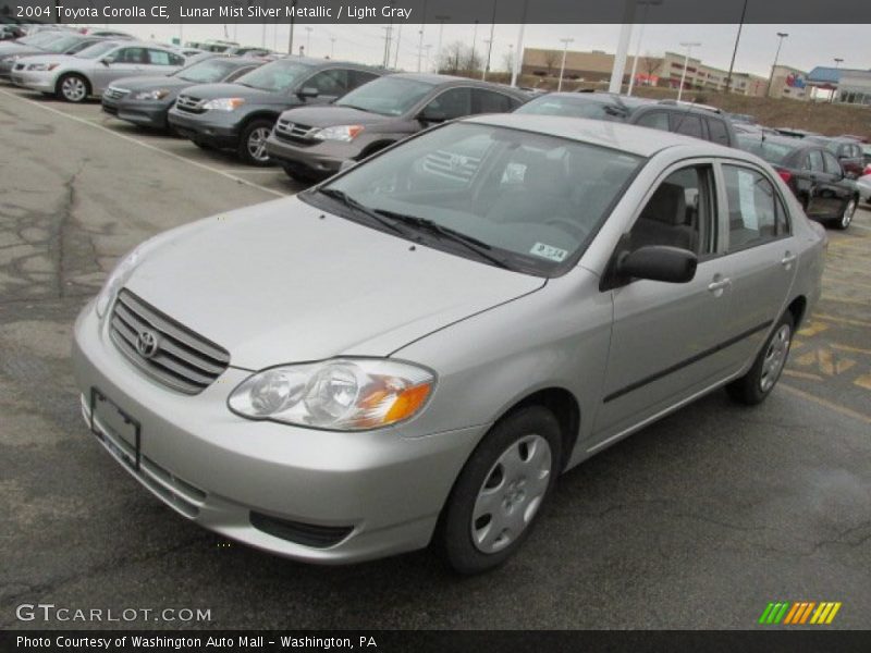 Front 3/4 View of 2004 Corolla CE