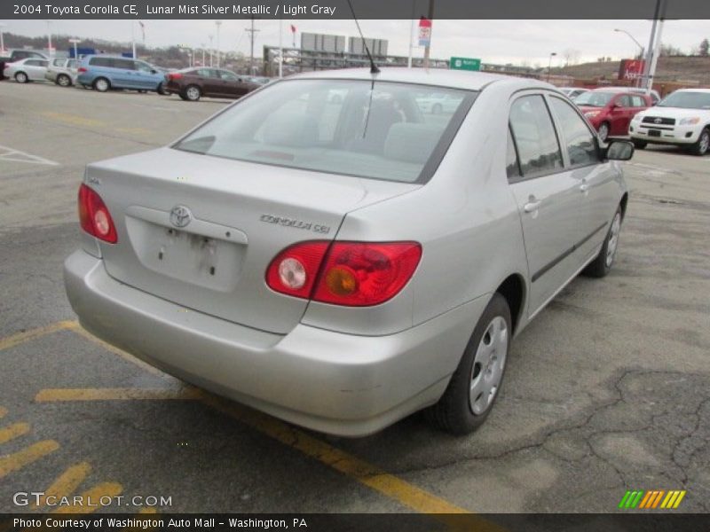 Lunar Mist Silver Metallic / Light Gray 2004 Toyota Corolla CE
