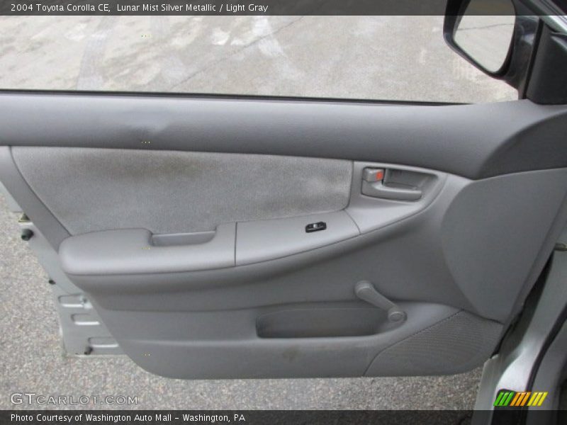 Lunar Mist Silver Metallic / Light Gray 2004 Toyota Corolla CE