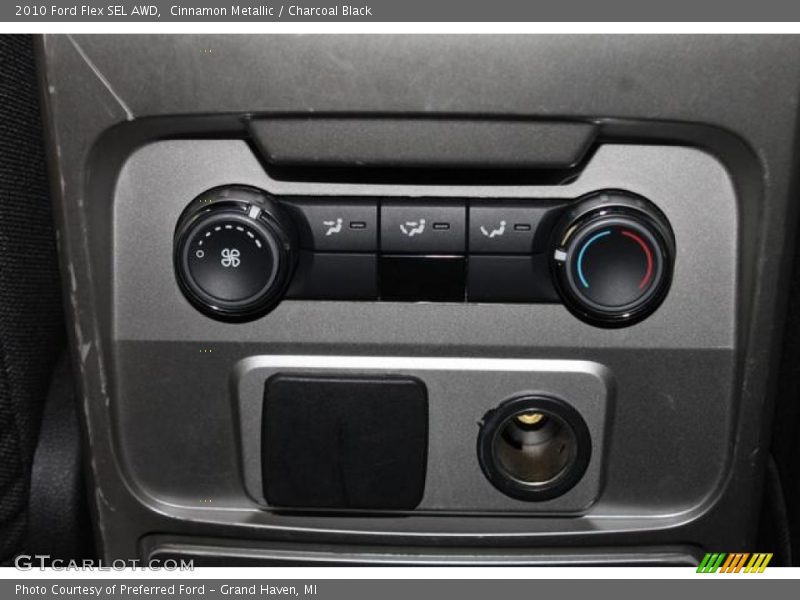 Cinnamon Metallic / Charcoal Black 2010 Ford Flex SEL AWD