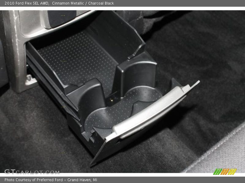 Cinnamon Metallic / Charcoal Black 2010 Ford Flex SEL AWD