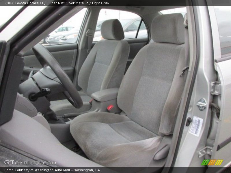 Lunar Mist Silver Metallic / Light Gray 2004 Toyota Corolla CE