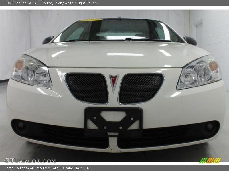 Ivory White / Light Taupe 2007 Pontiac G6 GTP Coupe