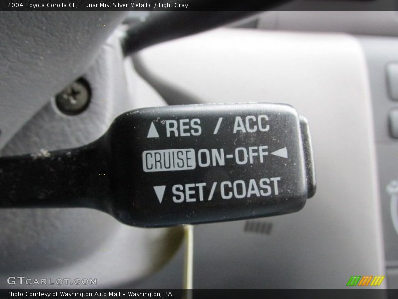 Lunar Mist Silver Metallic / Light Gray 2004 Toyota Corolla CE
