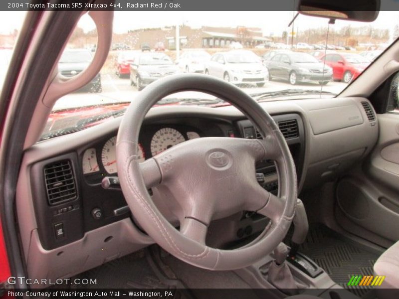 Radiant Red / Oak 2004 Toyota Tacoma SR5 Xtracab 4x4