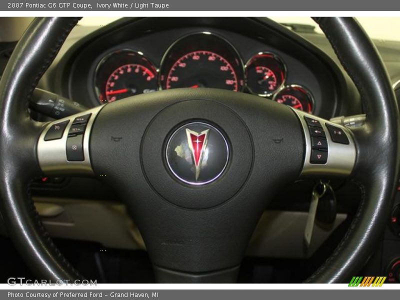 Ivory White / Light Taupe 2007 Pontiac G6 GTP Coupe
