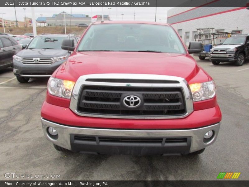 Barcelona Red Metallic / Graphite 2013 Toyota Tundra SR5 TRD CrewMax 4x4