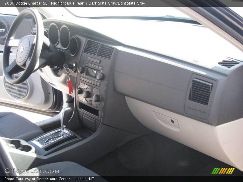 Midnight Blue Pearl / Dark Slate Gray/Light Slate Gray 2006 Dodge Charger SE
