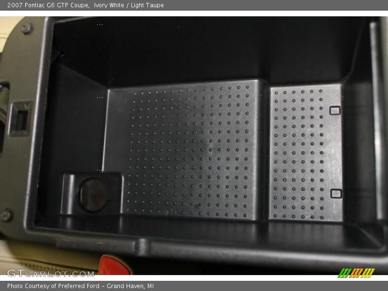 Ivory White / Light Taupe 2007 Pontiac G6 GTP Coupe