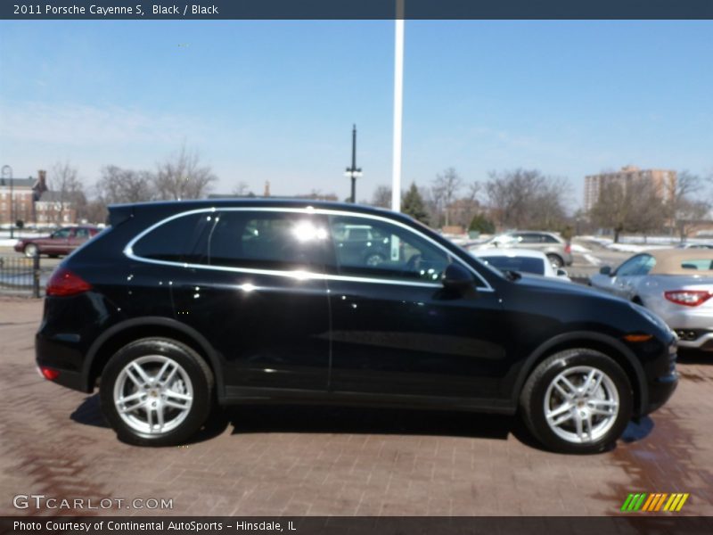 Black / Black 2011 Porsche Cayenne S