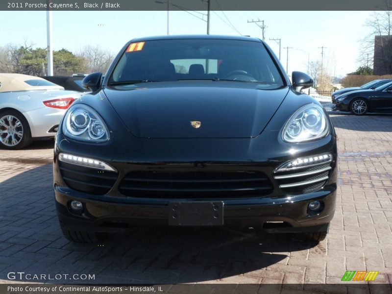 Black / Black 2011 Porsche Cayenne S