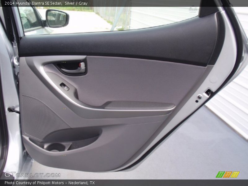 Silver / Gray 2014 Hyundai Elantra SE Sedan