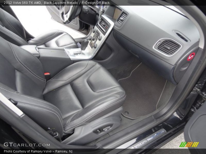 Front Seat of 2012 S60 T6 AWD