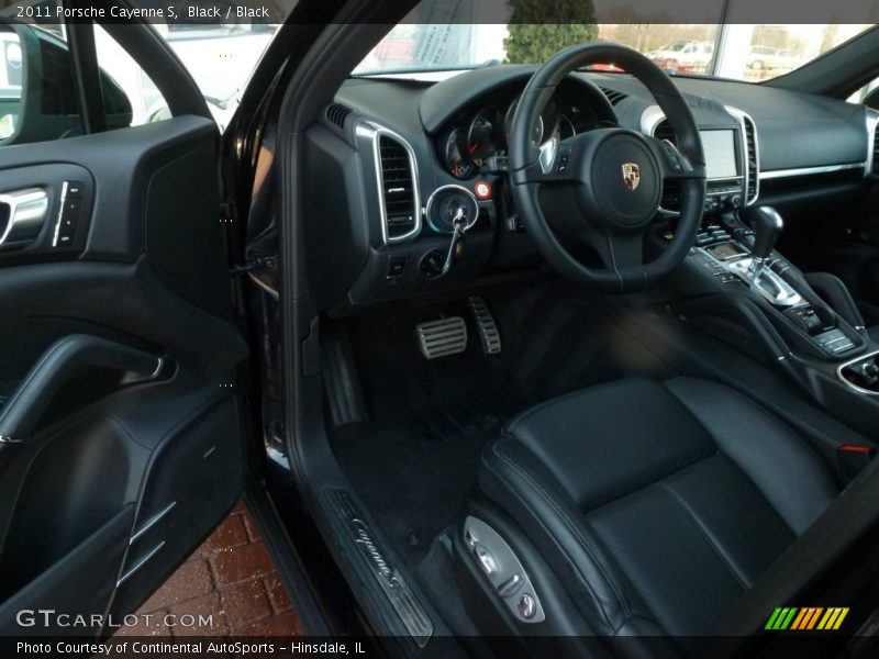 Black / Black 2011 Porsche Cayenne S