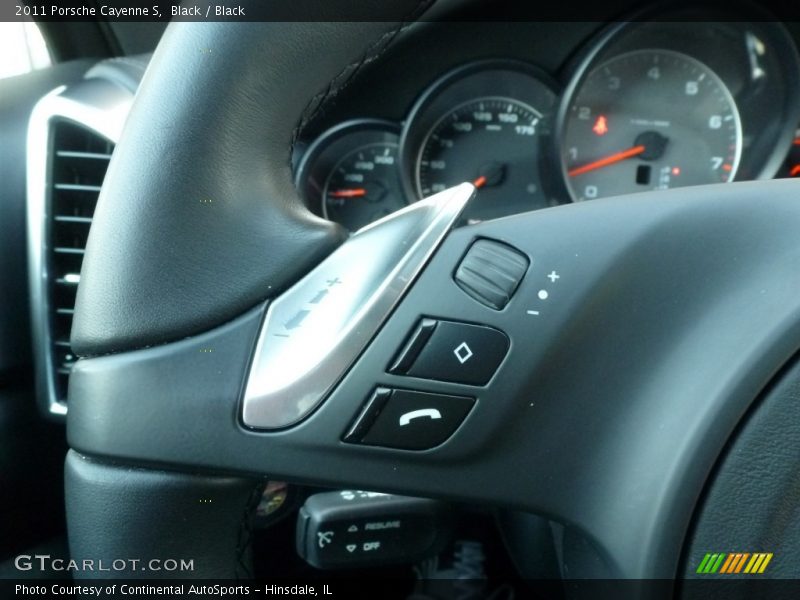 Black / Black 2011 Porsche Cayenne S