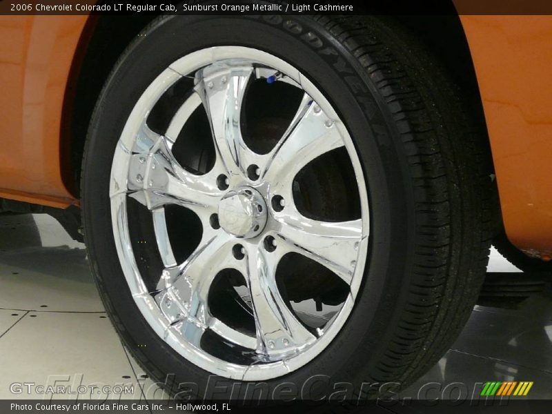Sunburst Orange Metallic / Light Cashmere 2006 Chevrolet Colorado LT Regular Cab