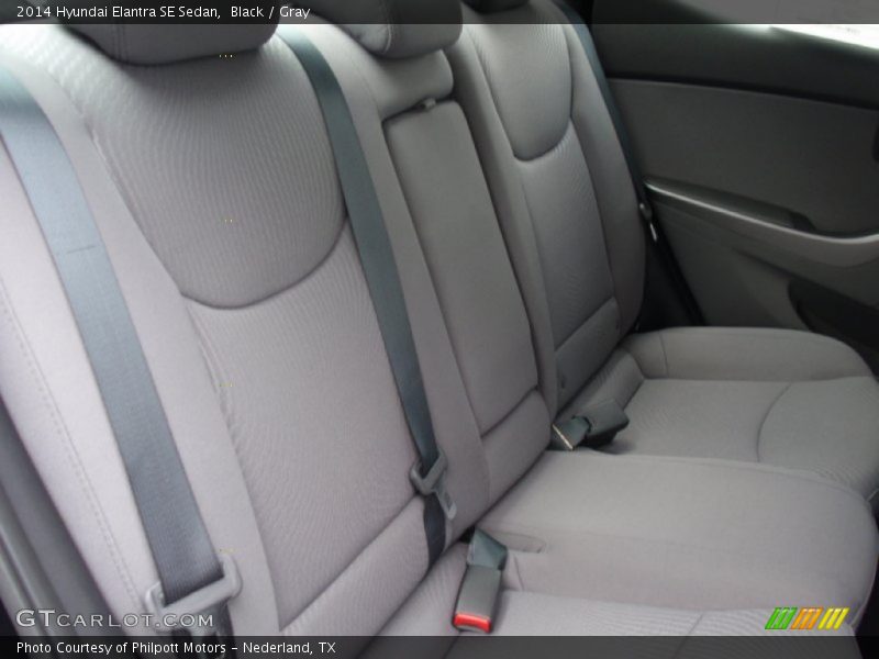 Black / Gray 2014 Hyundai Elantra SE Sedan